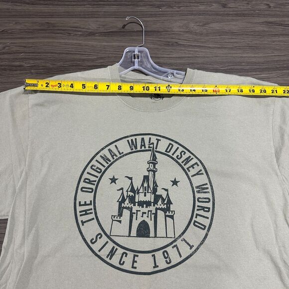 The Original Walt Disney World Men Olive Graphic Vacation T-Shirt Size XL - Picture 7 of 10